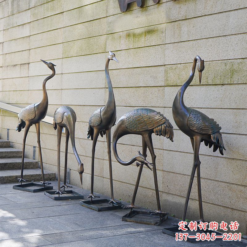 常州仙鹤不锈钢雕塑
