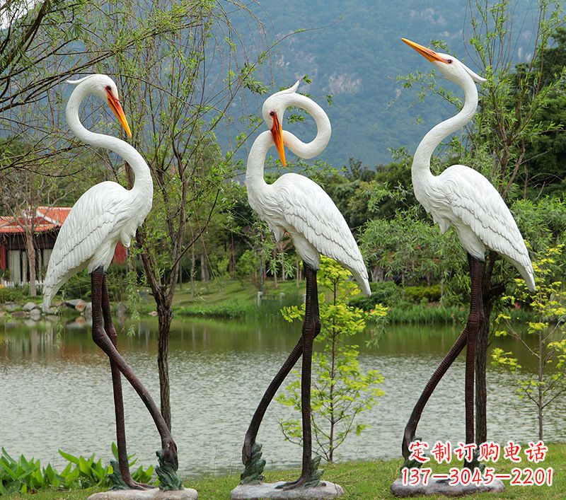 常州仙鹤的雕塑