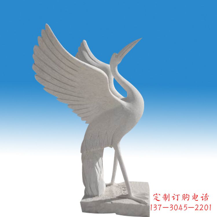 常州仙鹤砂岩雕塑