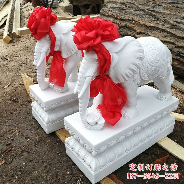 常州现代石雕大象