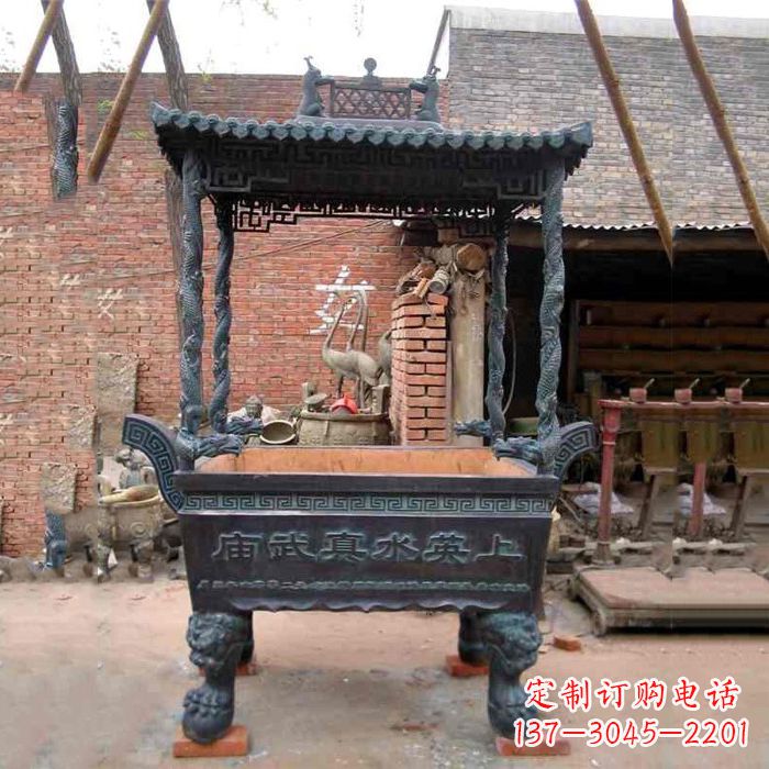 常州现代铜香炉