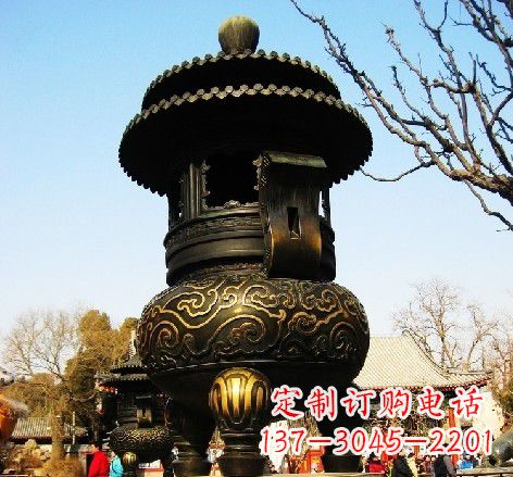 常州香炉铜雕塑