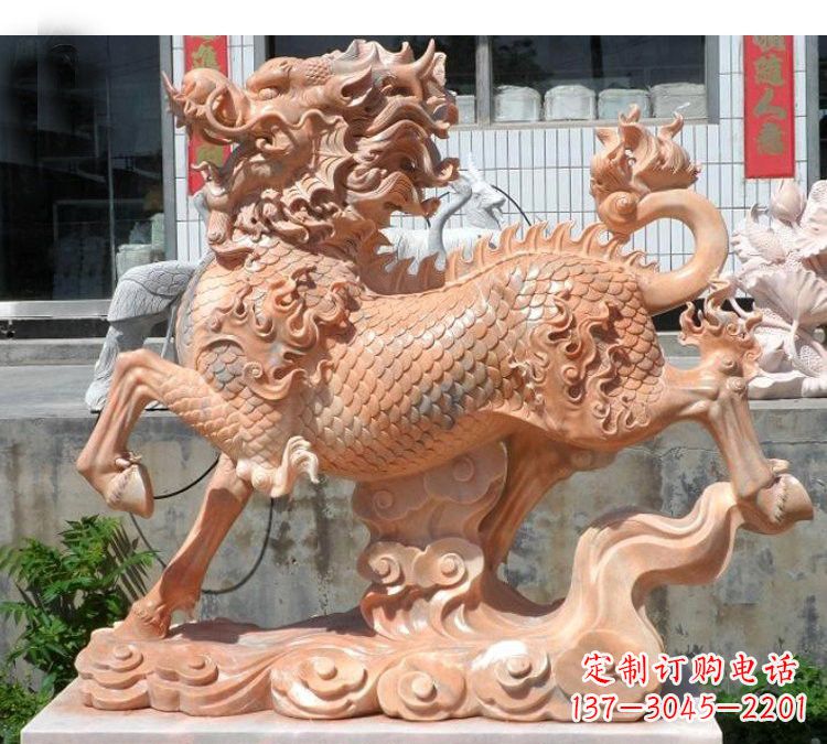 常州祥云麒麟石雕