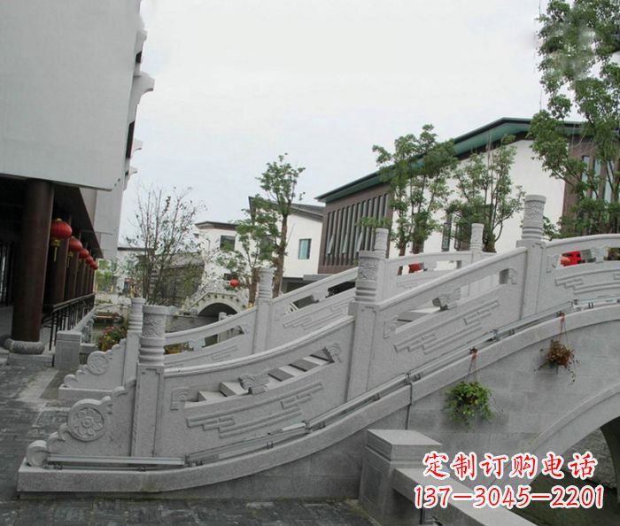 常州小区景观大理石拱桥