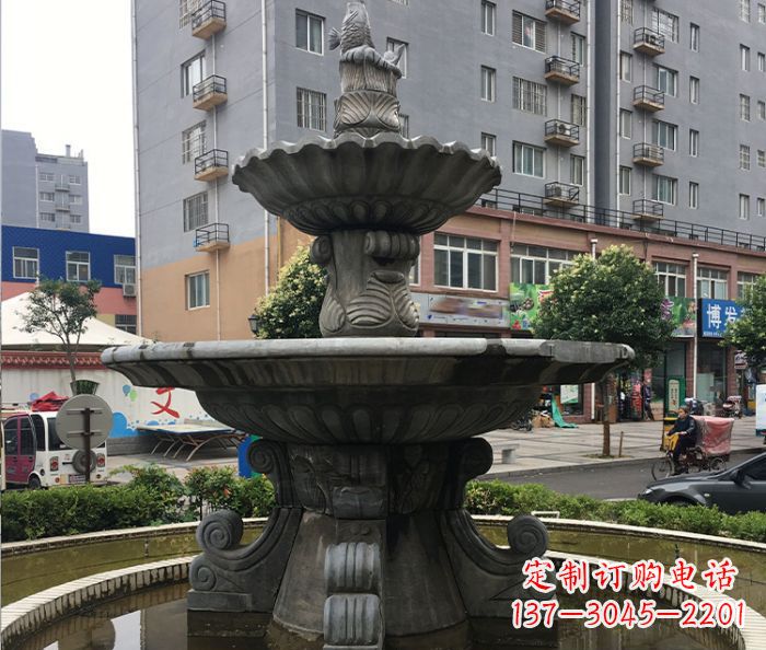 常州小区景观仿古喷泉石雕