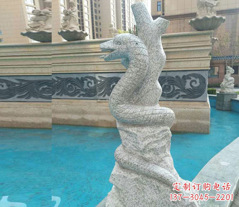 常州小区十二生肖雕塑动物石雕