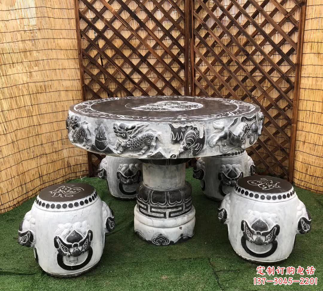 常州小区休闲创意石桌凳
