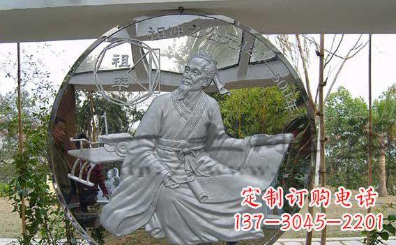 常州校园不锈钢名人浮雕