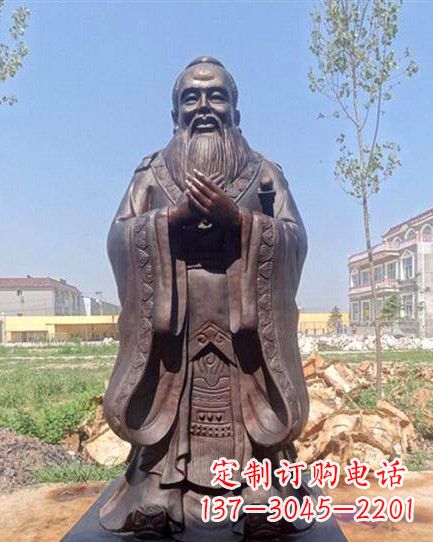 常州校园孔子雕像 (2)