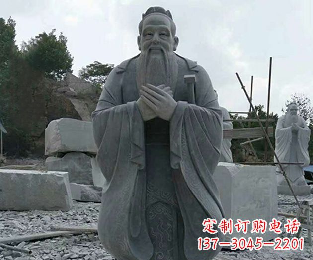 常州校园孔子人物石雕