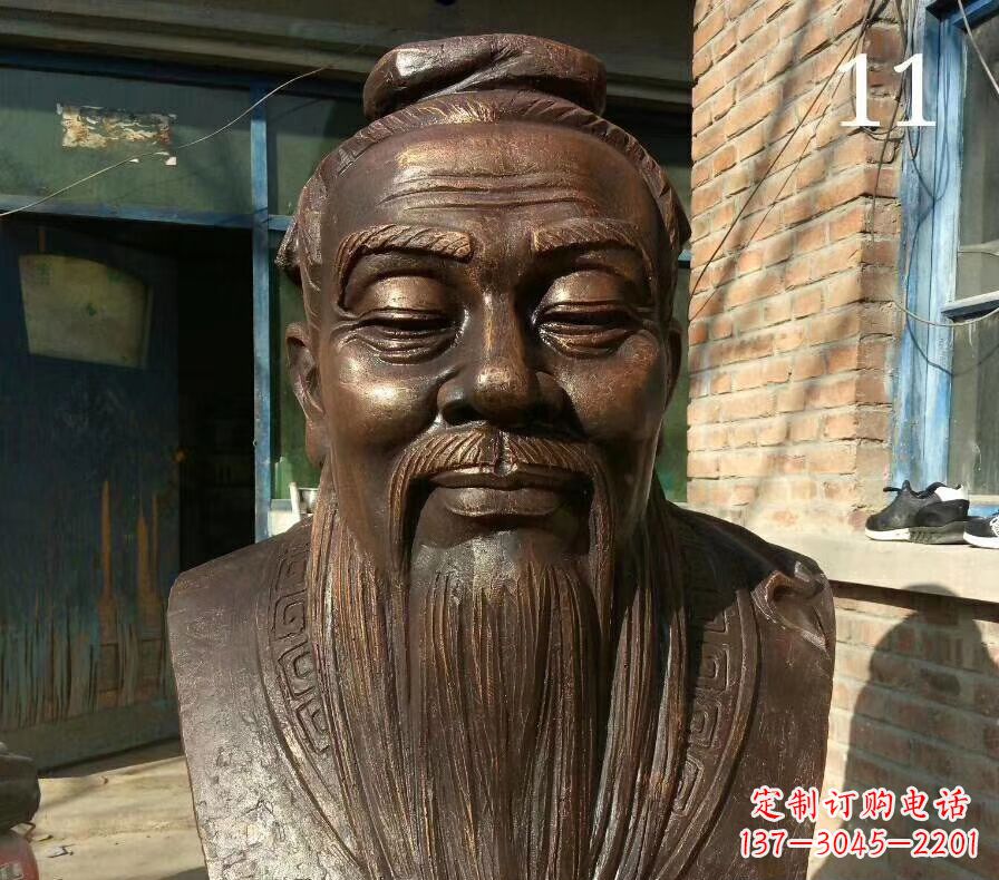常州校园名人铜雕 人物雕塑