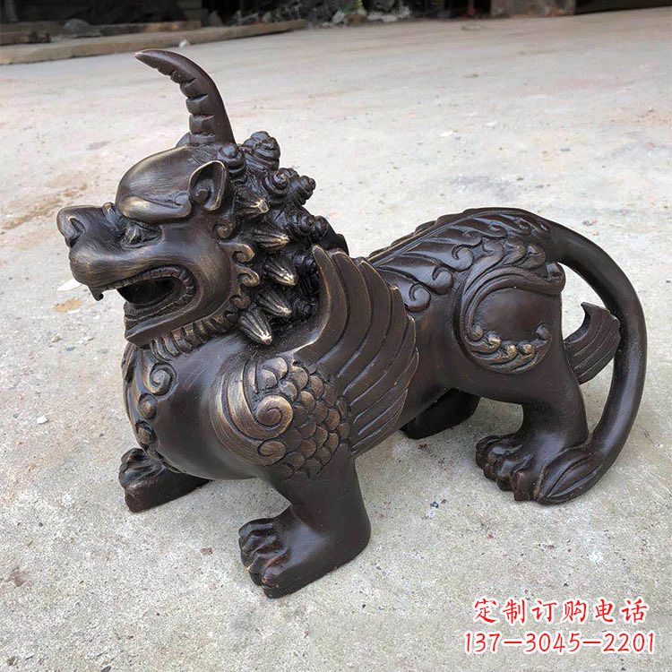 常州獬豸纯铜铸造雕塑
