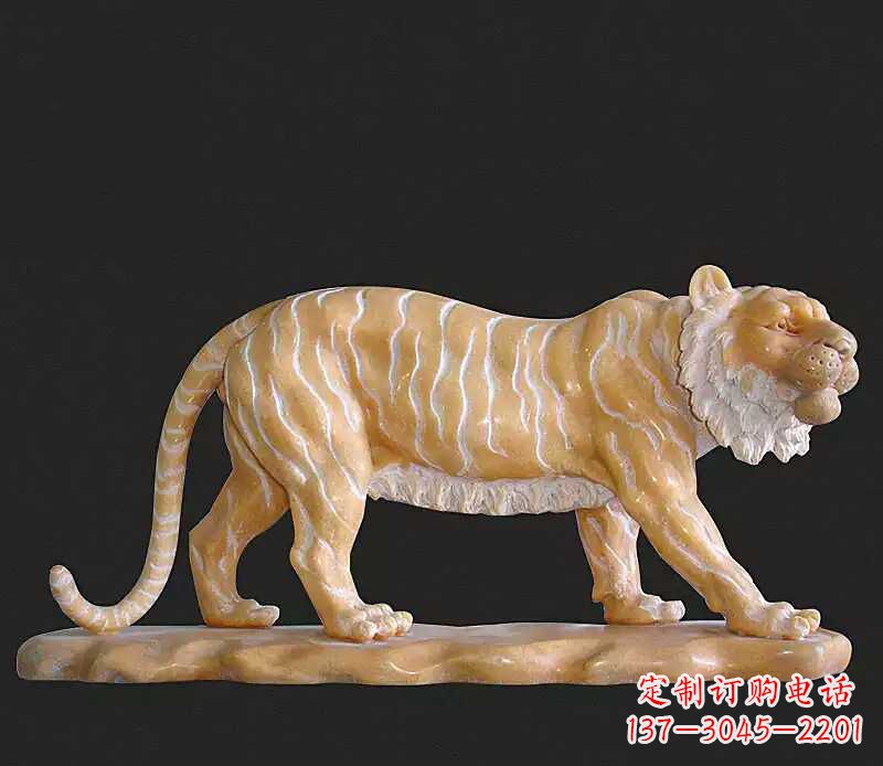 常州行走老虎石雕动物雕塑