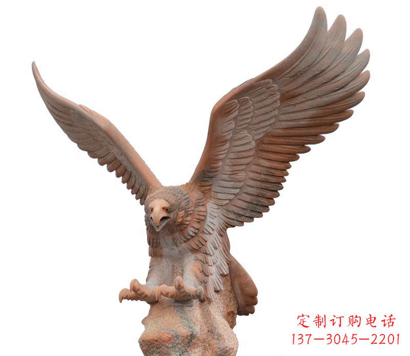 常州雄鹰展翅石雕
