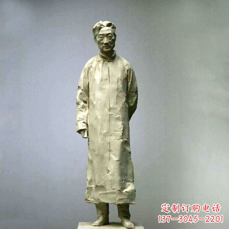常州徐悲鸿雕塑像石雕历史名人雕像