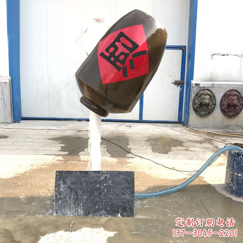 常州悬空酒壶流水喷泉