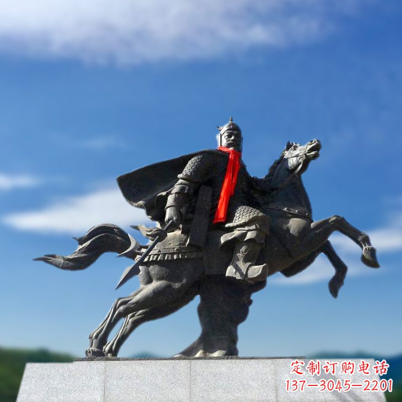 常州薛仁贵西征雕塑-唐初著名将领中国历史名人雕像