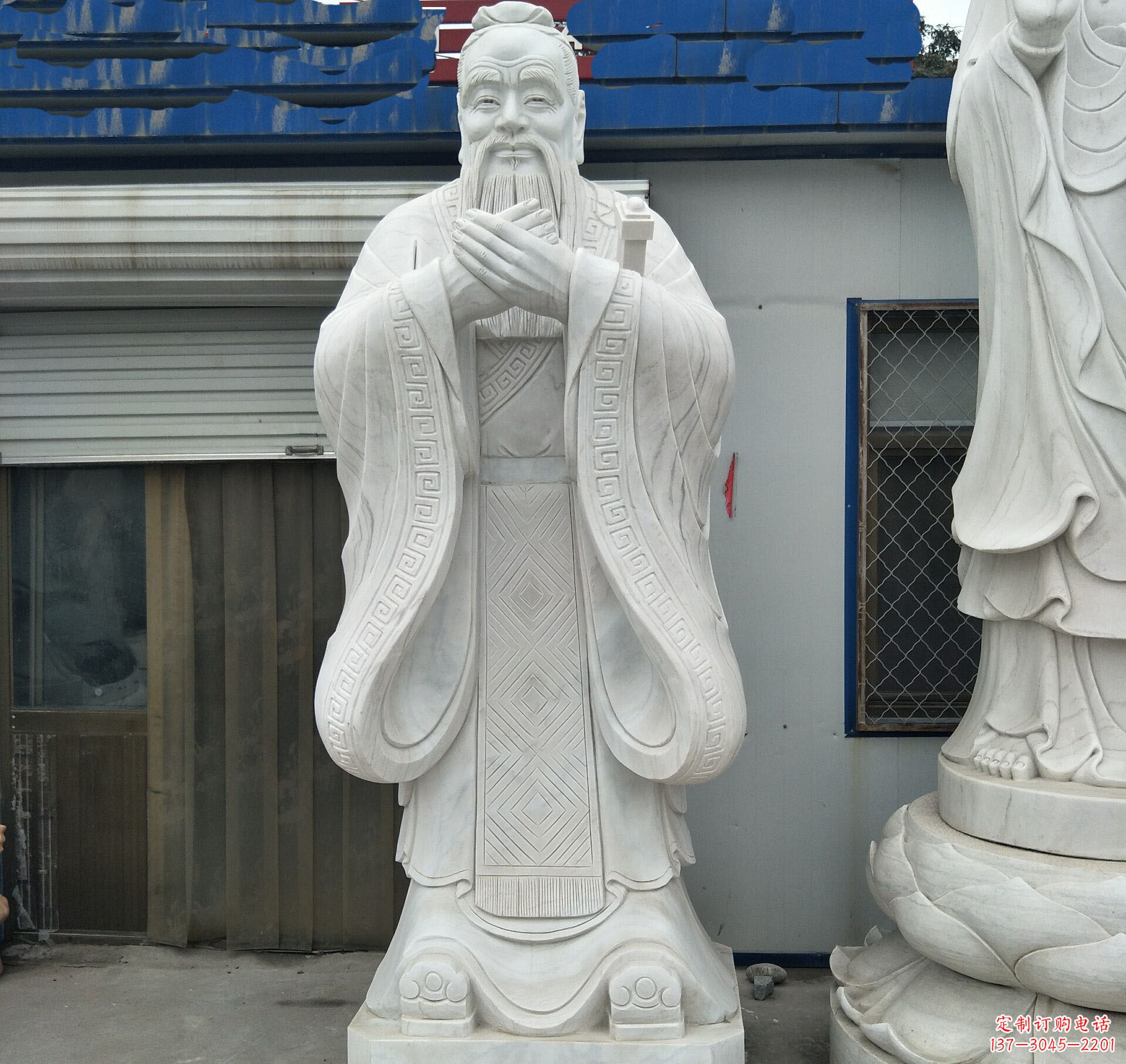 常州学校礼仪孔子石雕
