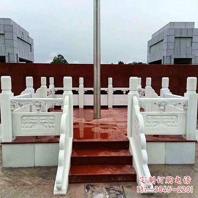 常州学校石雕升旗台