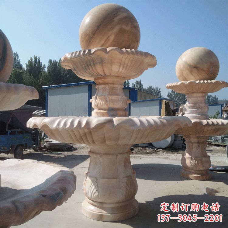 常州一米的喷泉石雕