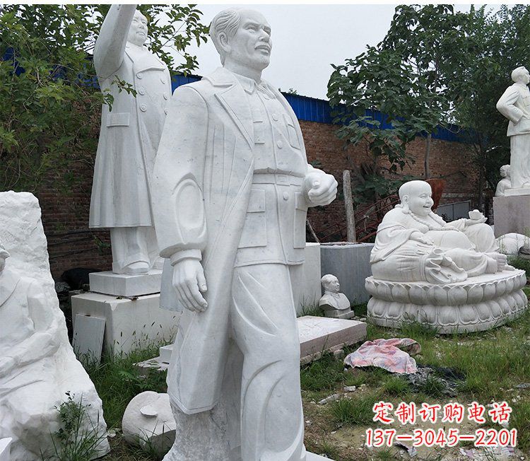 常州医院名人白求恩石雕