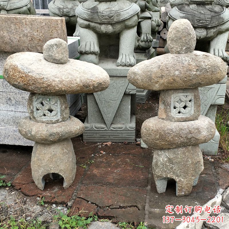 常州异形现代石灯笼
