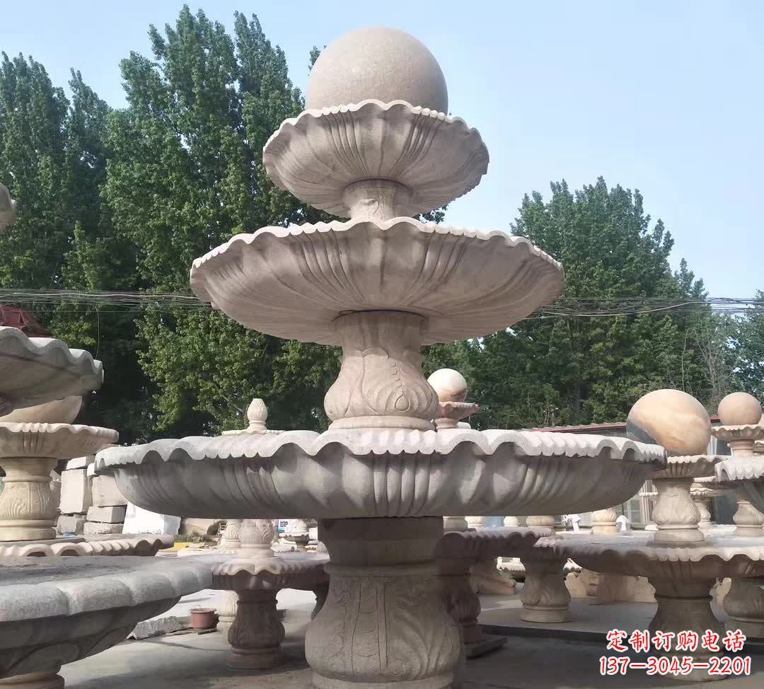 常州音乐风水球石雕