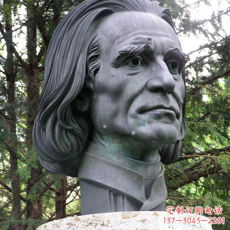 常州英国著名外科医生利斯特铜雕头像雕塑