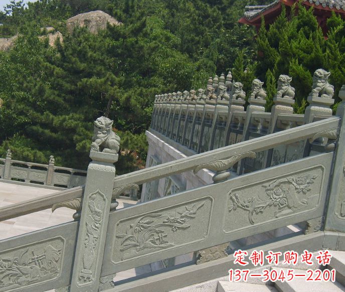 常州园林仿古石栏板景观石雕 (4)