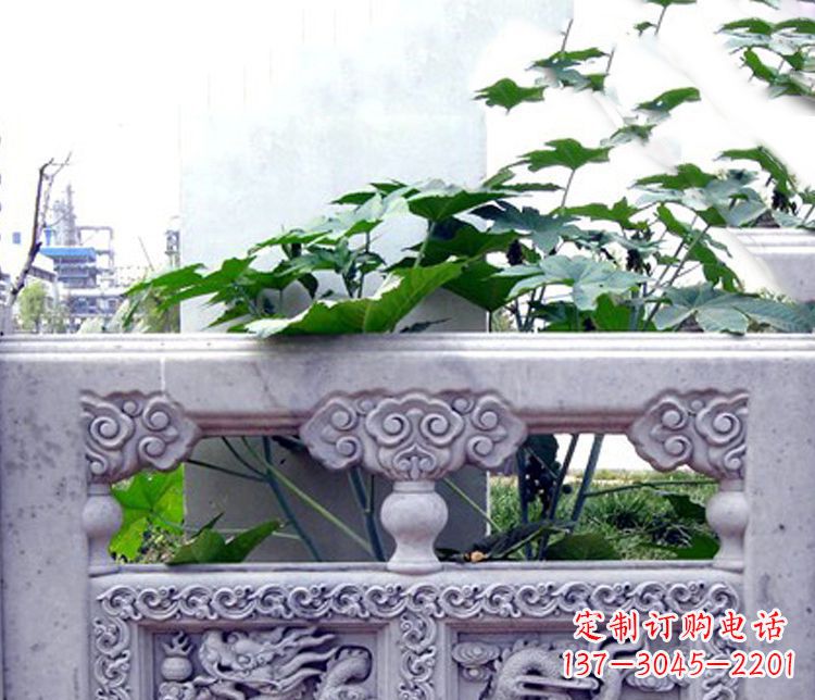 常州园林仿古石栏板景观石雕 (6)