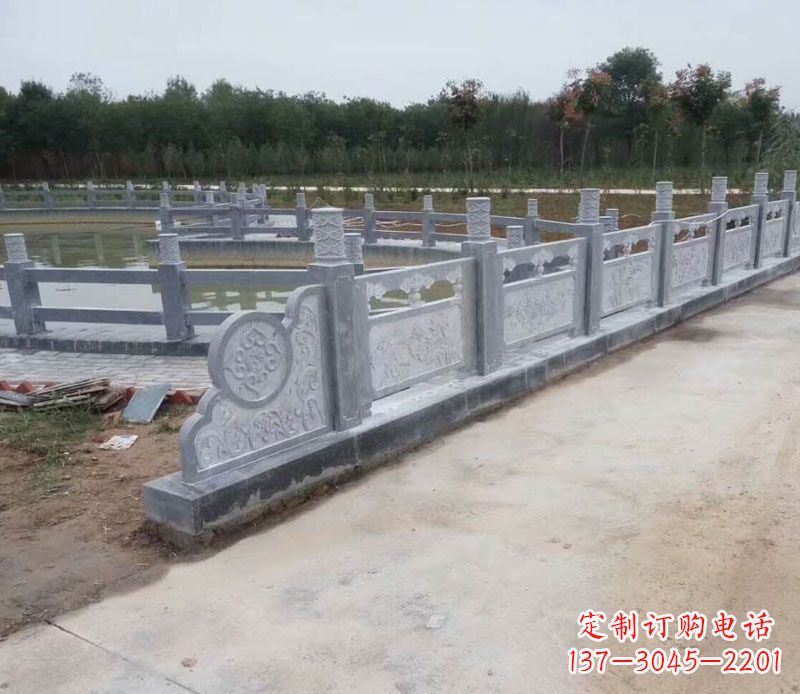 常州园林仿古石栏板景观石雕 (11)