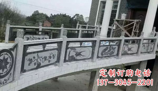 常州园林仿古石栏板景观石雕 (10)