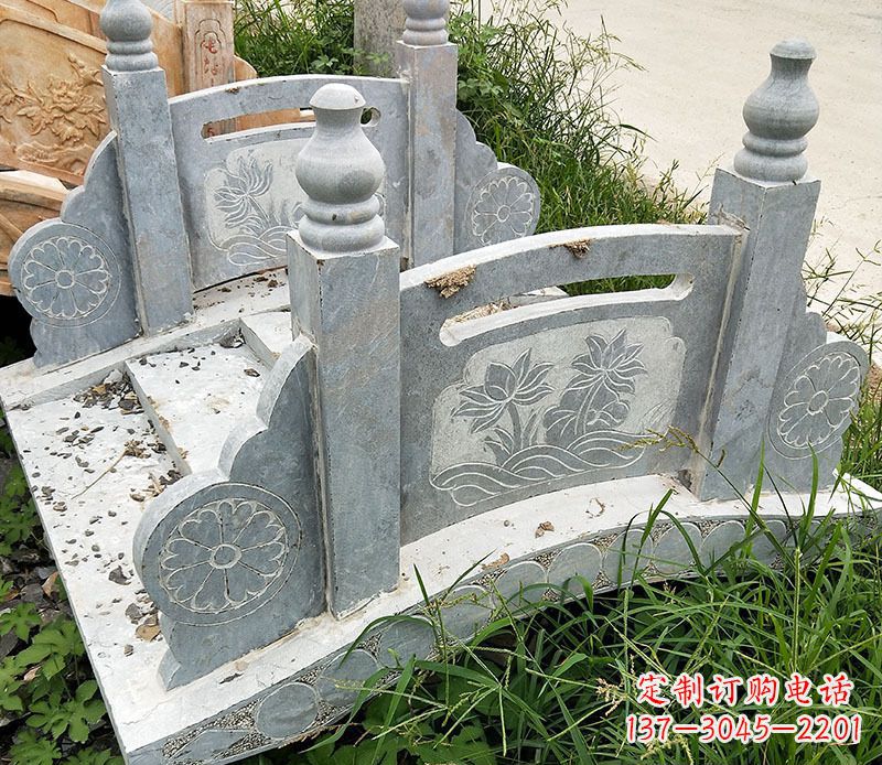 常州园林仿古石栏板景观石雕_1 (2)