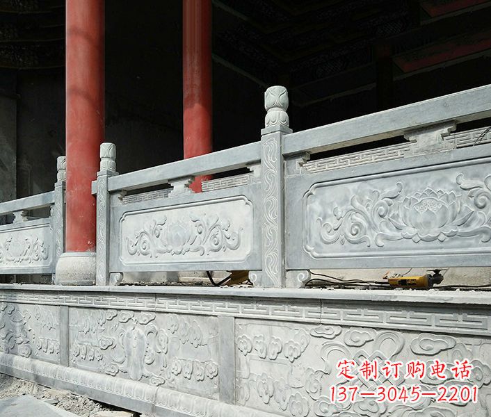 常州园林仿古石栏板景观石雕_1 (3)