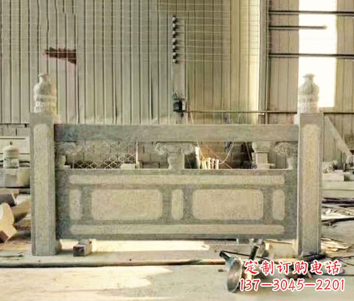 常州园林仿古石栏板景观石雕_2 (2)