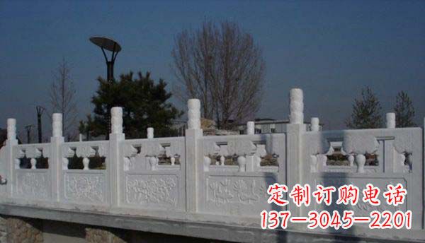 常州园林汉白玉栏板景观石雕