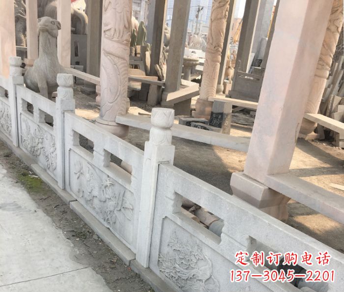 常州园林景观大理石浮雕栏板石雕