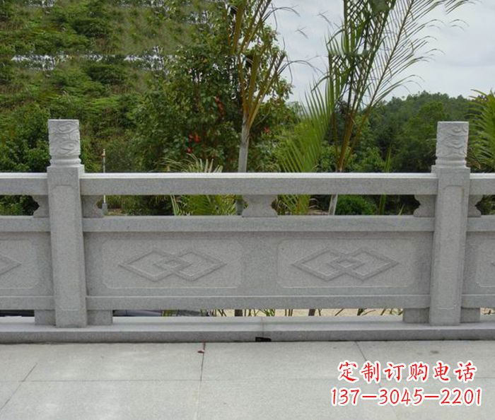 常州园林景观大理石栏板雕塑 (3)