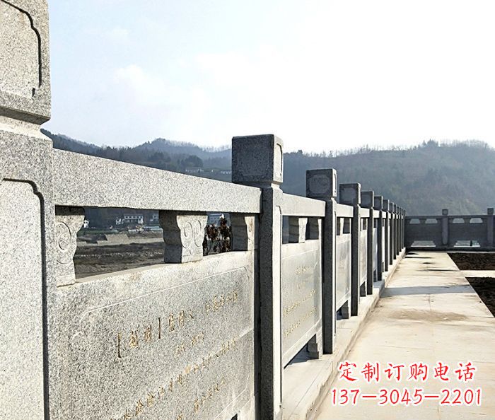 常州园林景观大理石栏板石雕 (14)