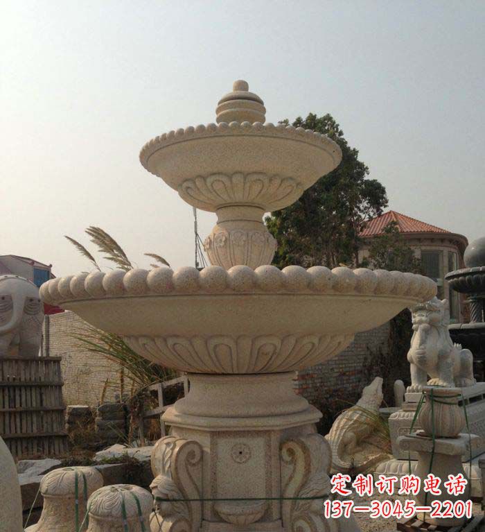 常州园林景观大型喷泉石雕