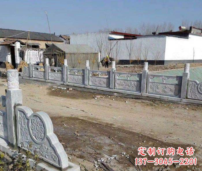常州园林景观仿古栏板石雕