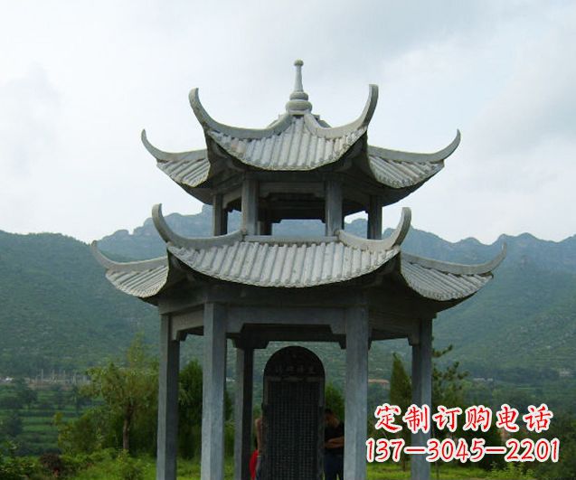 常州园林景观仿古凉亭石雕