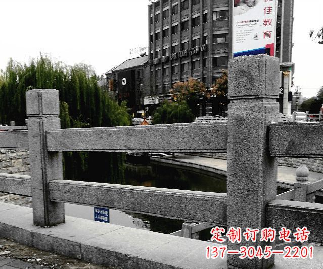 常州园林景观仿古石雕栏板 (9)