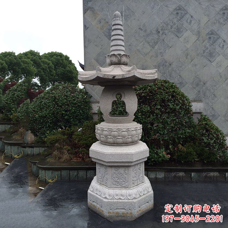 常州园林石雕灯笼