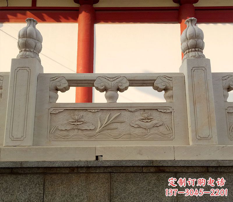 常州园林石浮雕栏板景观石雕 (2)