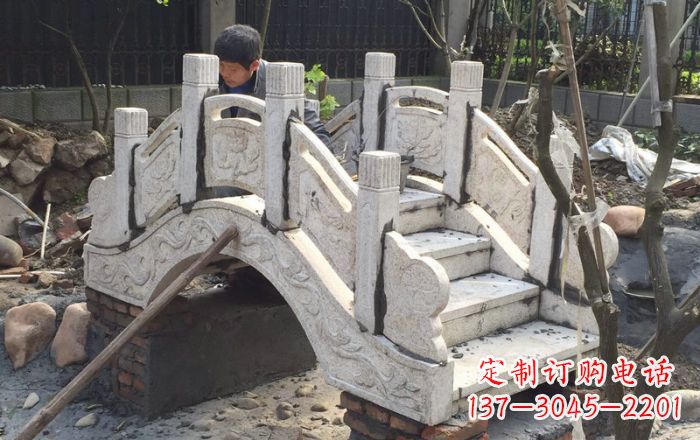 常州园林小型石拱桥 (2)