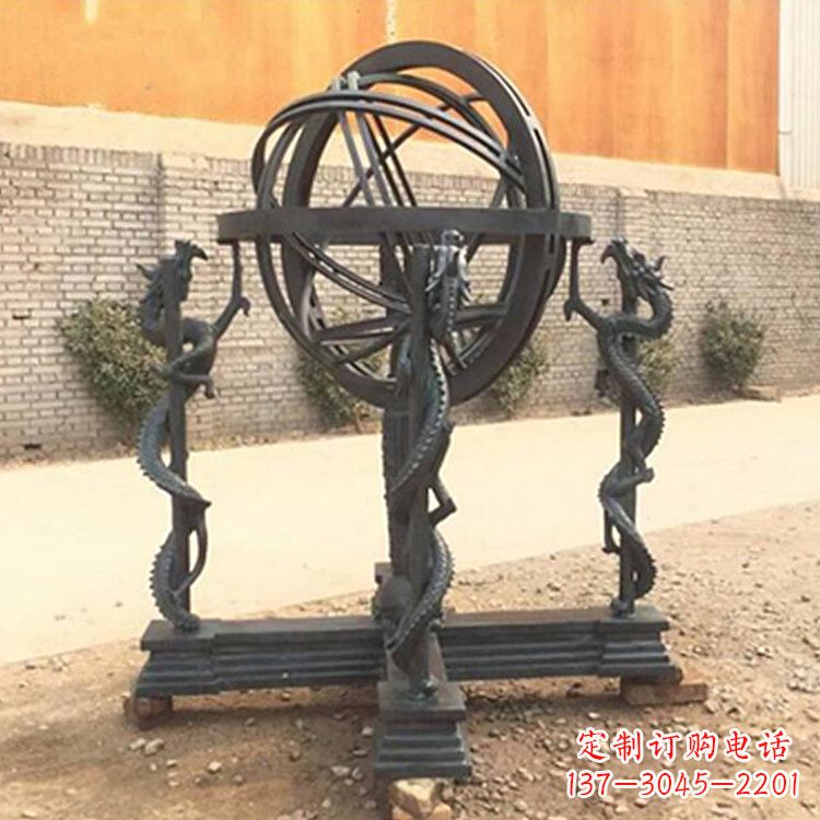 常州张衡天体仪浑天仪雕塑摆件