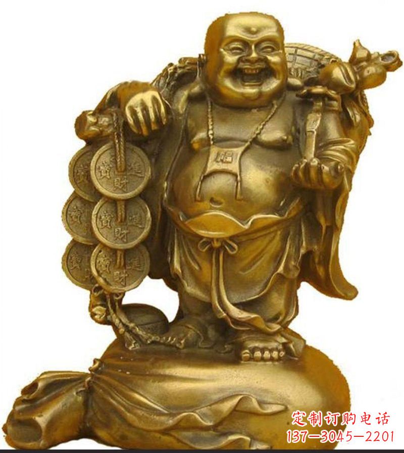 常州招财弥勒佛铜雕