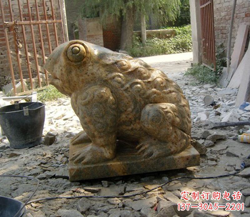 常州招财青蛙石雕