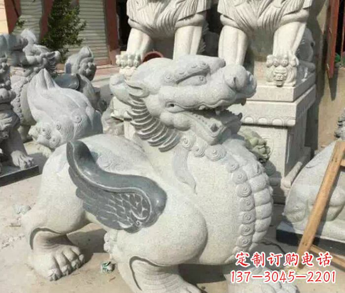 常州招财神兽仿古貔貅石雕